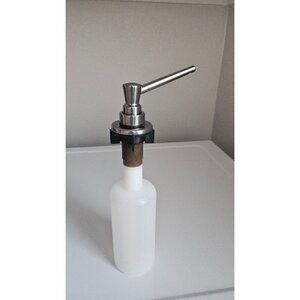 Countertop soap dispenser Brushed nickel